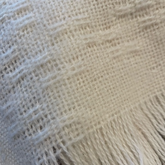 NWT FARIBO wool throw cream made in USA 50 x 60 in - Picture 2 of 5